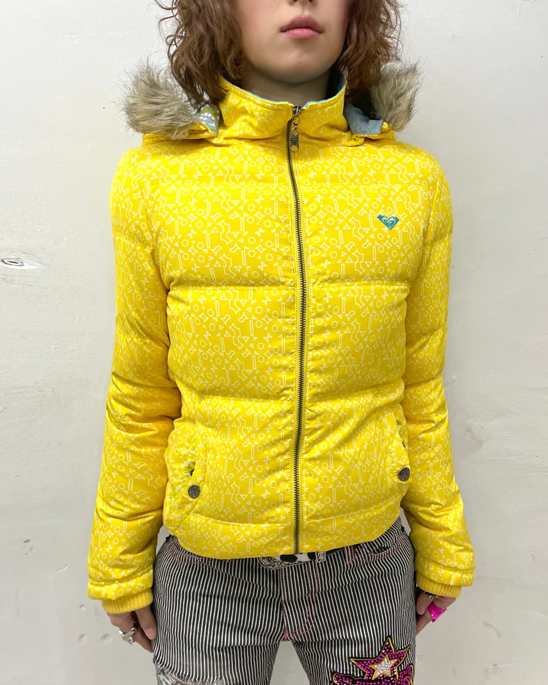Roxy yellow padded jacket 상품이미지4