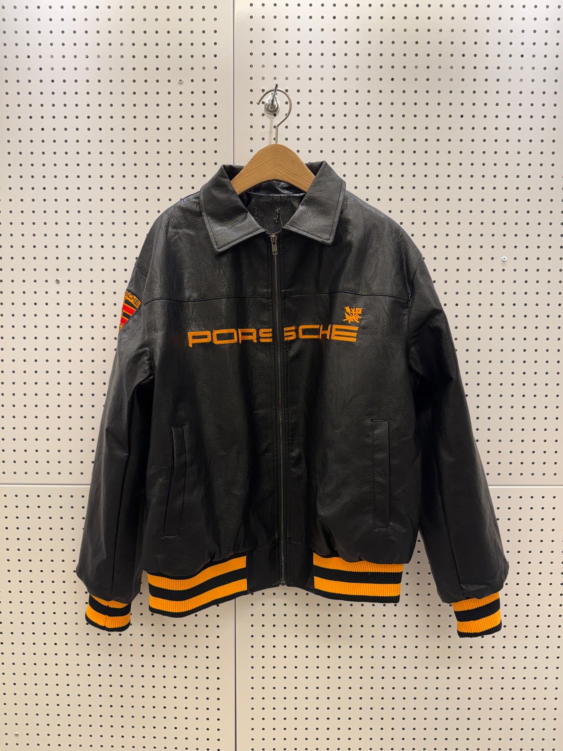 빈티지 포르쉐 레더 레이싱 자켓 U1107 상품이미지2