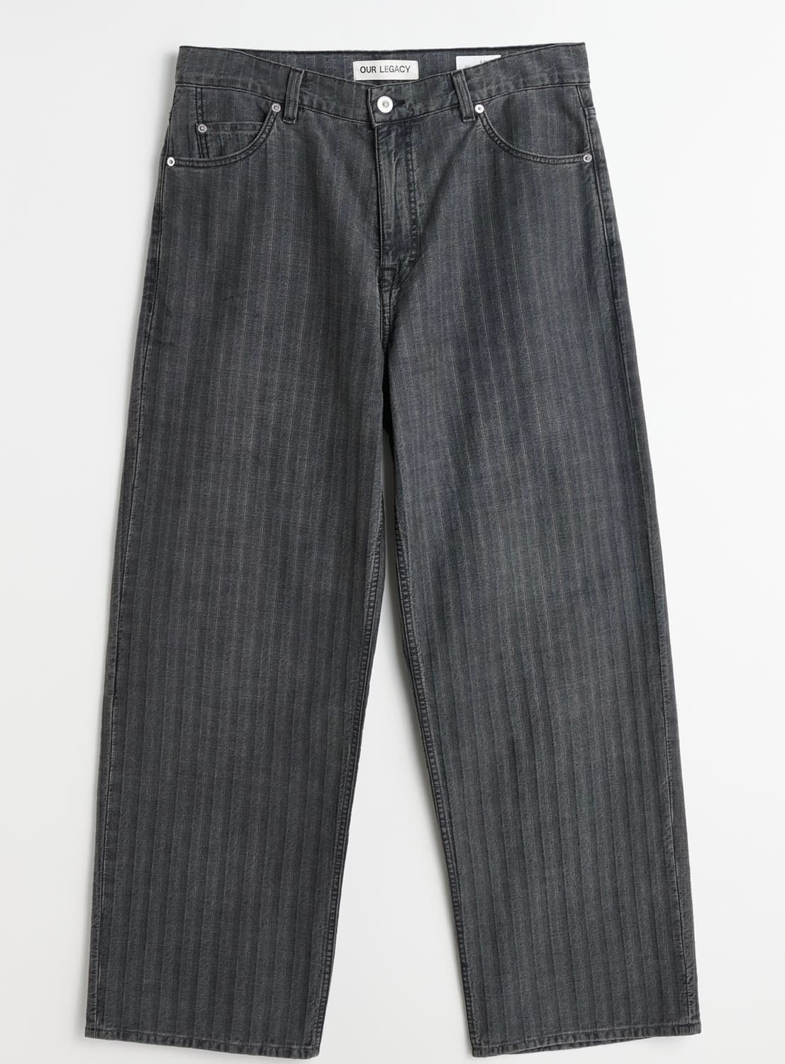 vast cut grey torino stripe denim 상품이미지3