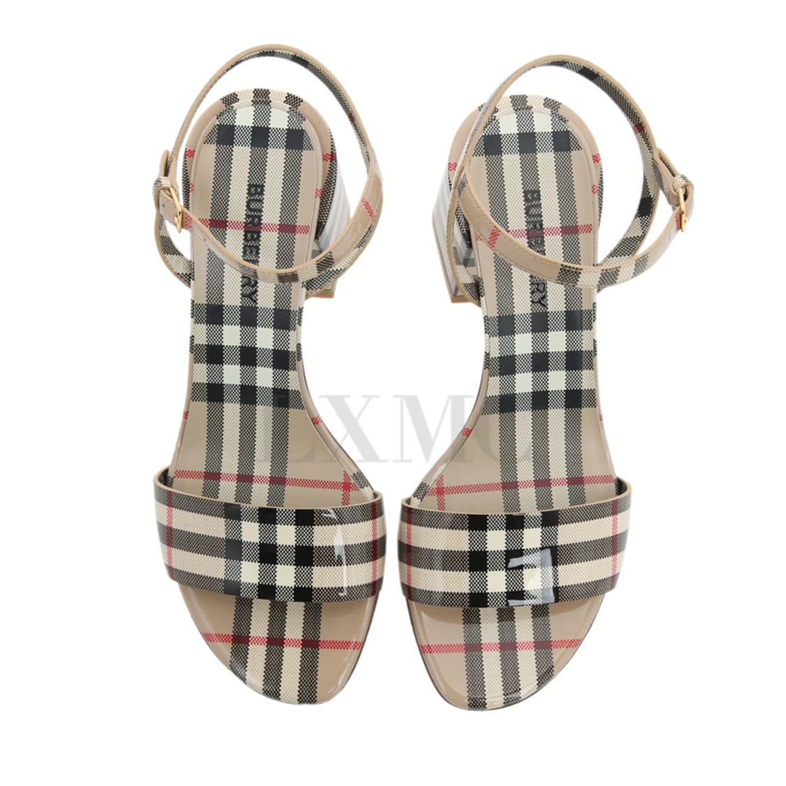 버버리 샌들 페이턴트 빈티지 체크 슈즈 8046040 상품이미지10