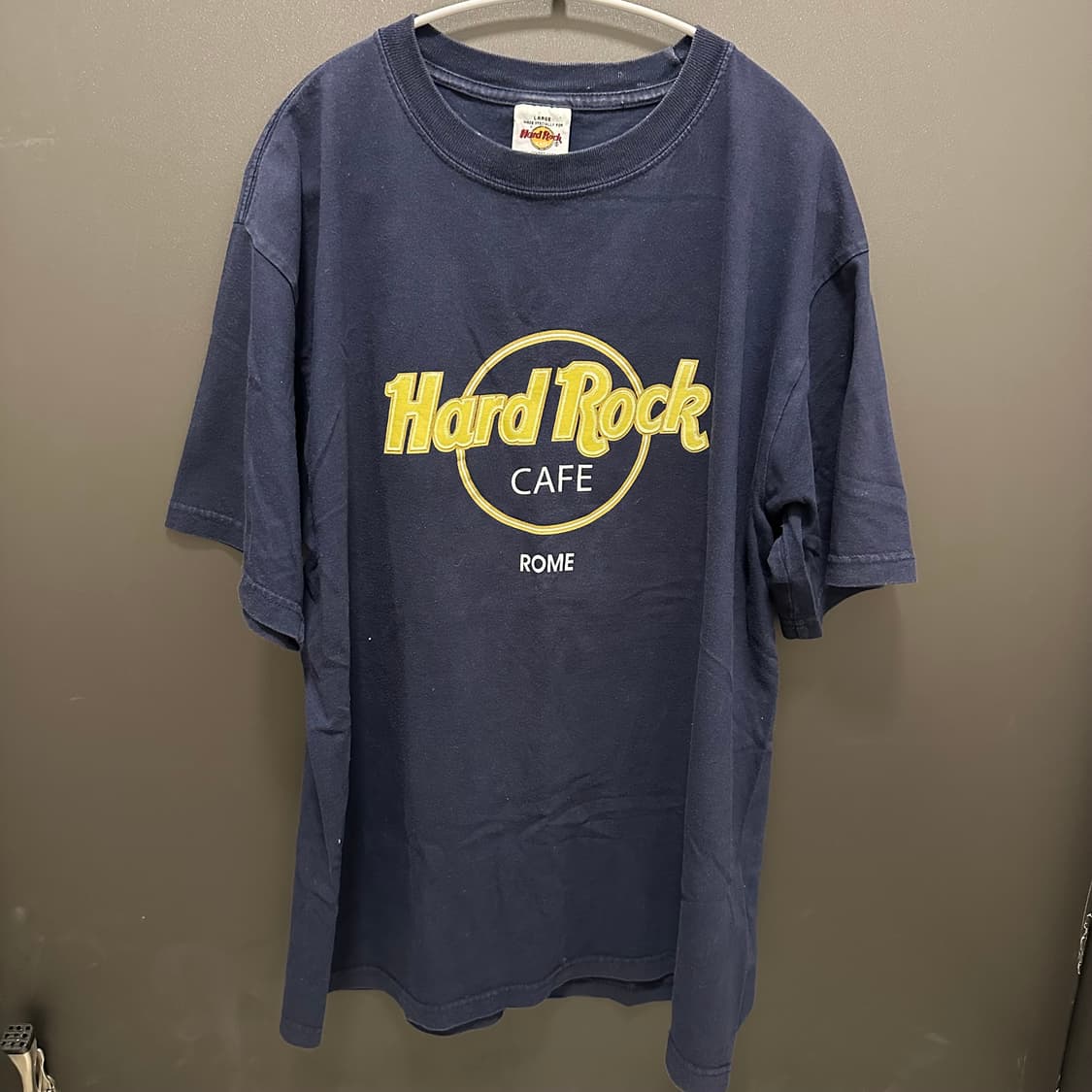 빈티지 하드락 반팔 그래픽 티셔츠 로마 L 상품이미지1