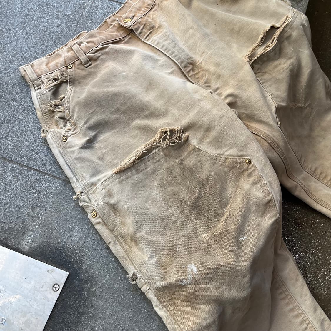 칼하트 데미지 더블니 워크 팬츠 (34) 상품이미지5