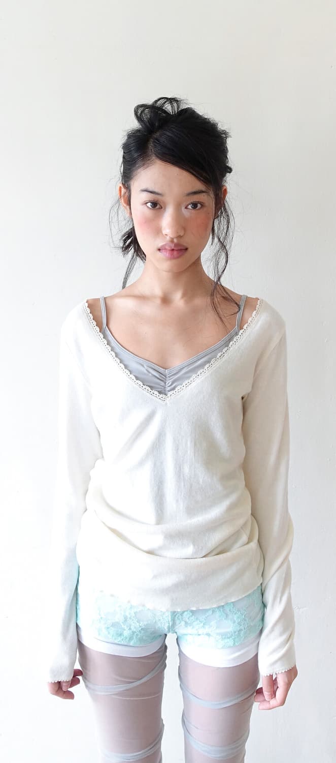 샵페어리 iris long top (cream) 상품이미지3