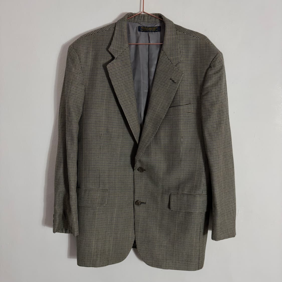 90s 브룩스브라더스 하운드투스 체크 블레이저(39) 상품이미지1
