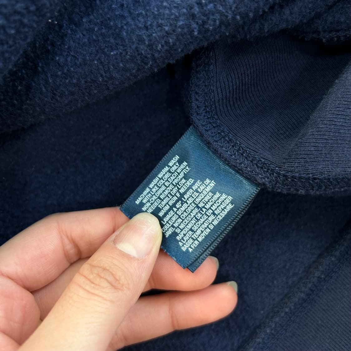 Polo 폴로 레드포니 네이비 후드집업 상품이미지5