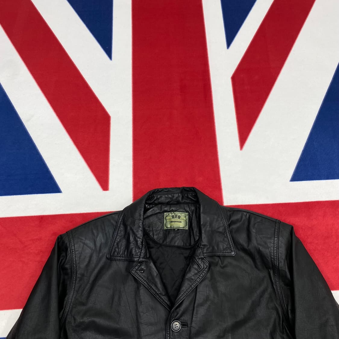 소가죽 하프자켓 M 실측 L  상품이미지2