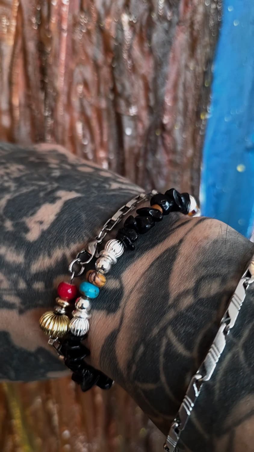 3cross Black Ritual Silver925 bracelet 상품이미지8