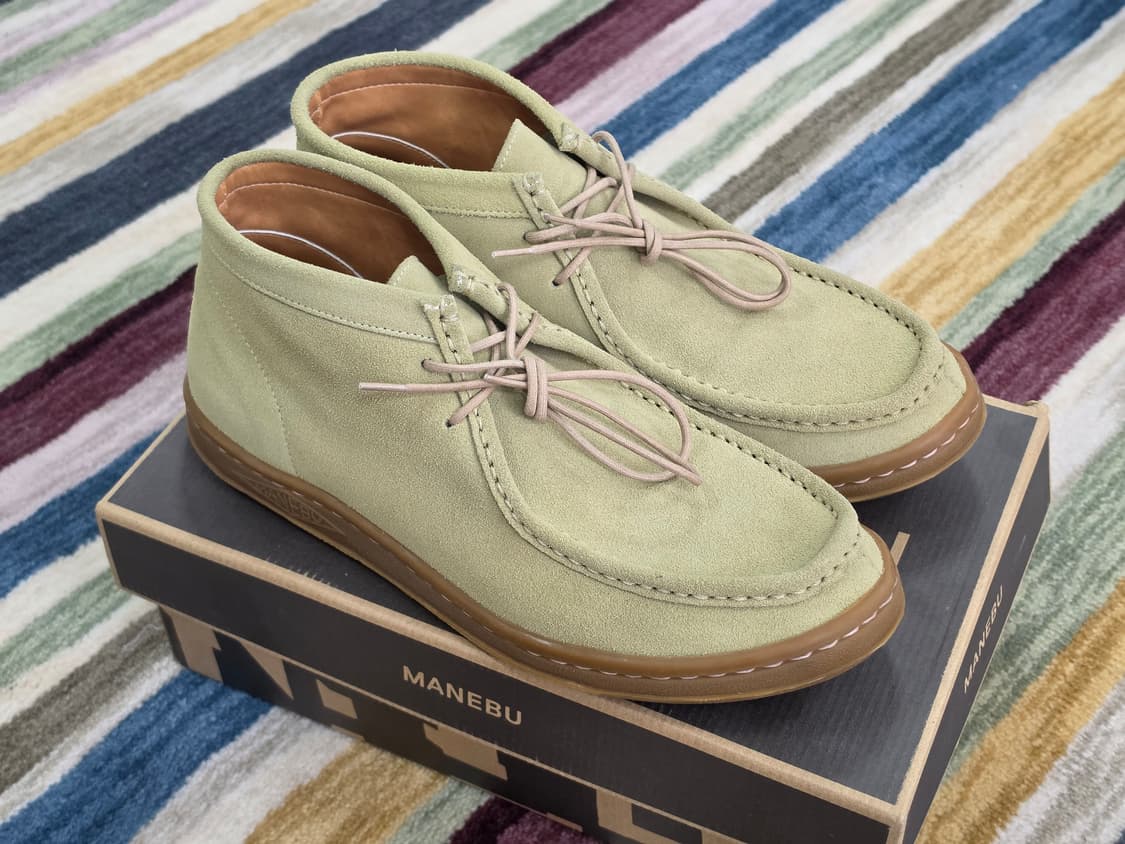 마네부 티롤리안 미드 스웨이드 부츠 샌드베이지 44(280) 상품이미지1