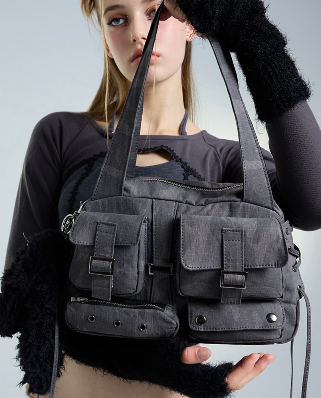 AM POCKET BAG(GRAY) 상품이미지1