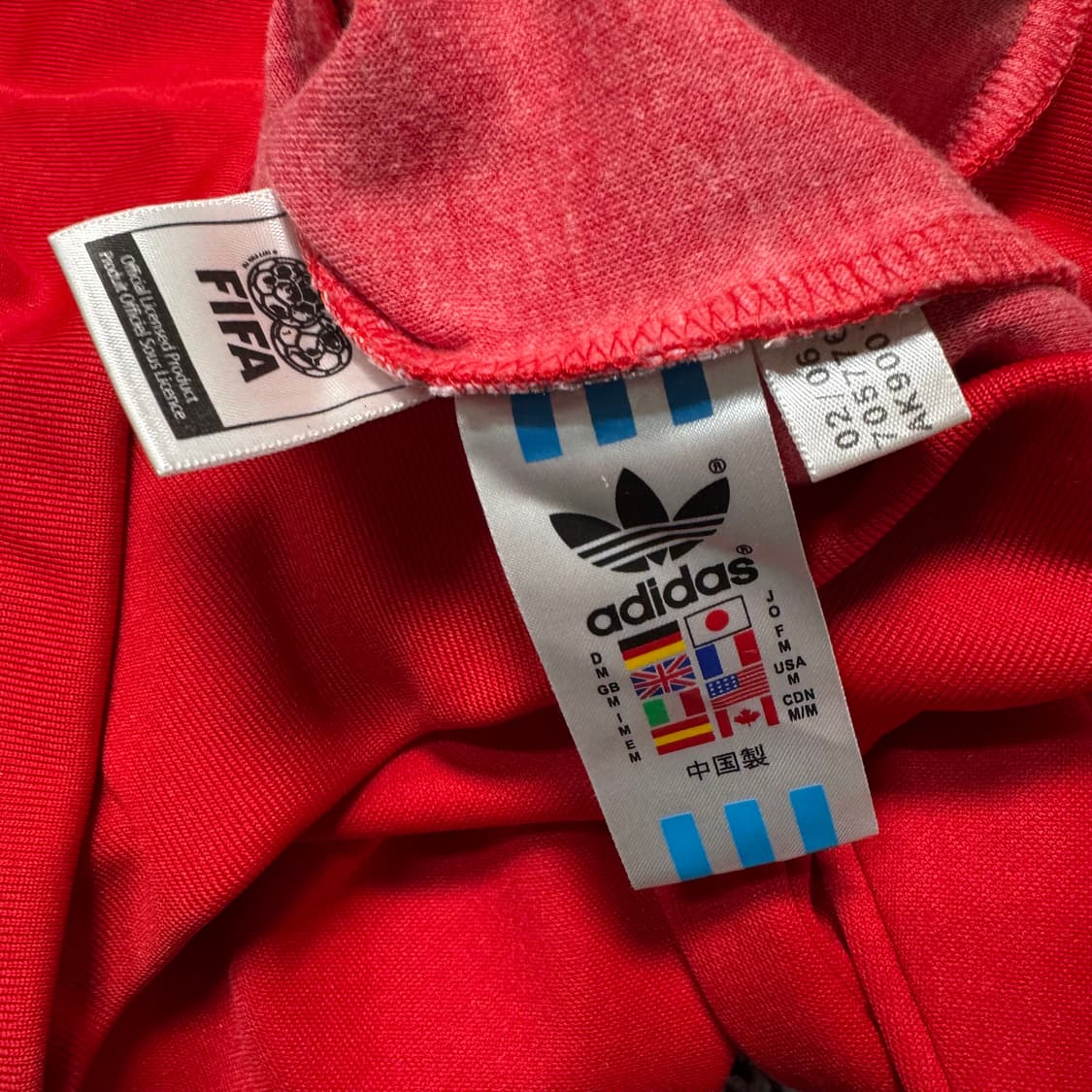 Name : 아디다스 잉글랜드 로고 레드컬러 져지 :)  상품이미지6