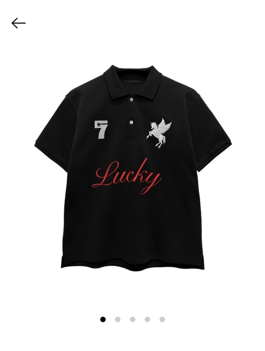 (구매)IFEELLUCKY LUCKY KOIN POLO SHIRT 상품이미지1