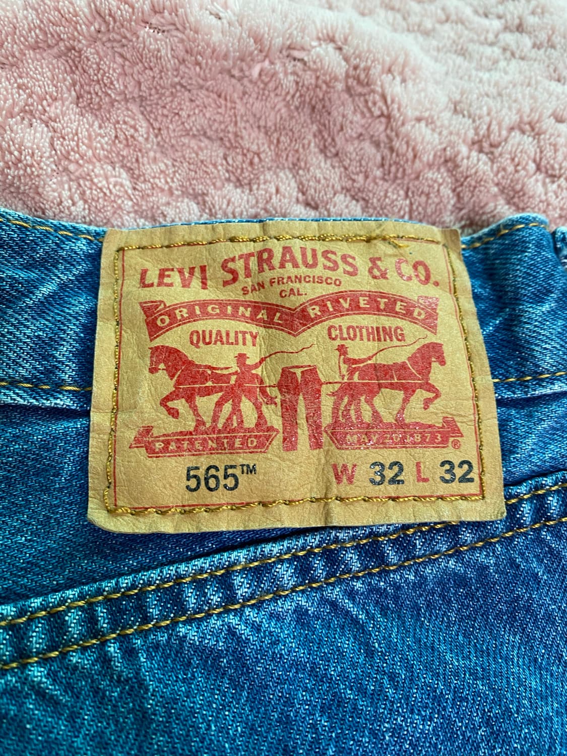 리바이스 565 루즈 스트레이트 진 W32 L32 상품이미지3