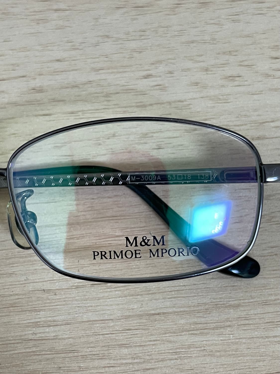 M&M 긱시크 사각 메탈 프레임 안경 상품이미지5