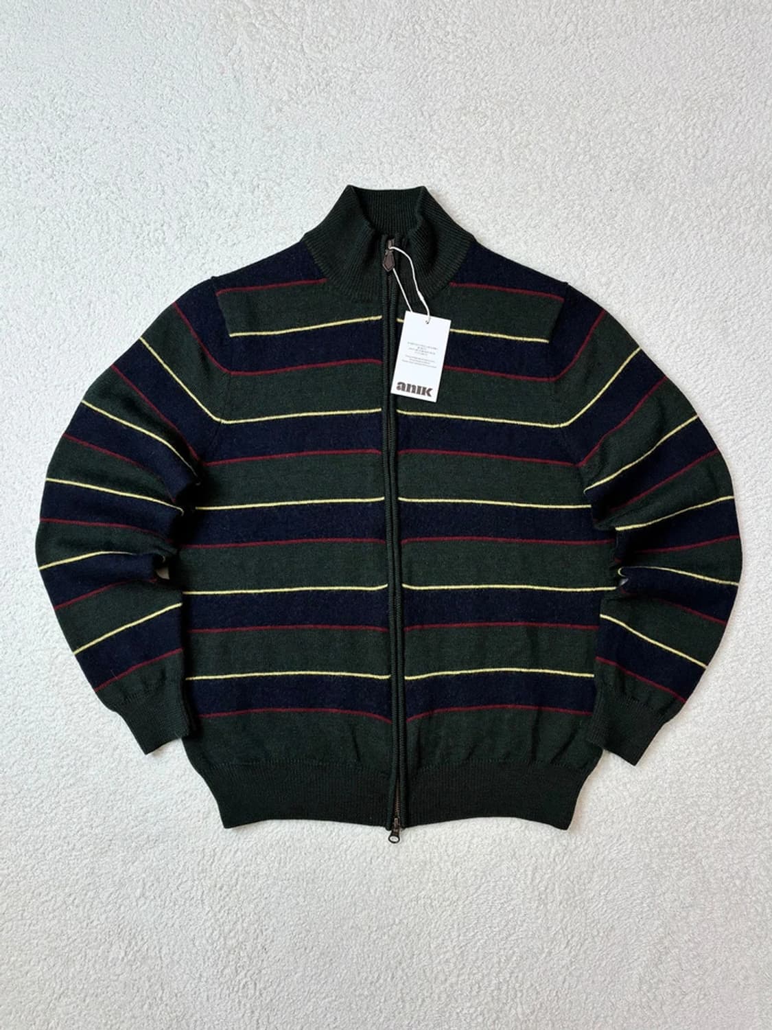 브룩스브라더스 스트라이프 니트 집업 가디건 PN5927    상품이미지1