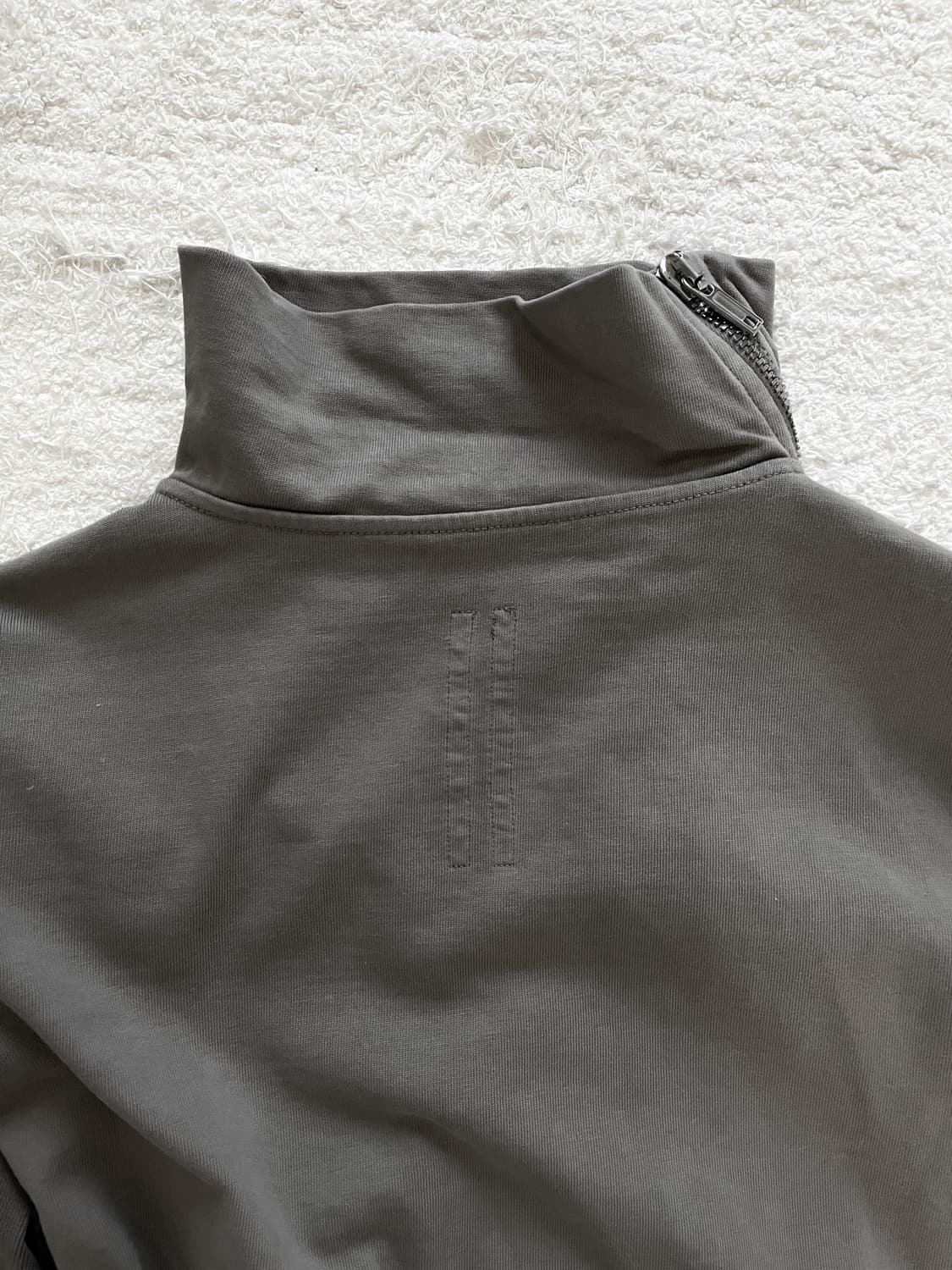 릭오웬스 하이넥 프론트 집업 상품이미지5