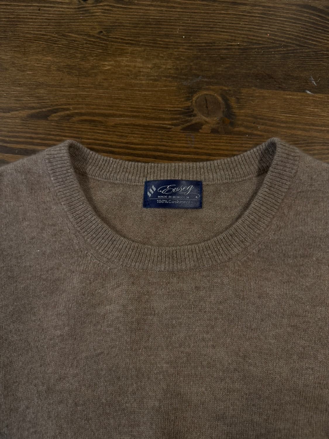 Euseg 캐시미어 니트 남성100-105 상품이미지5