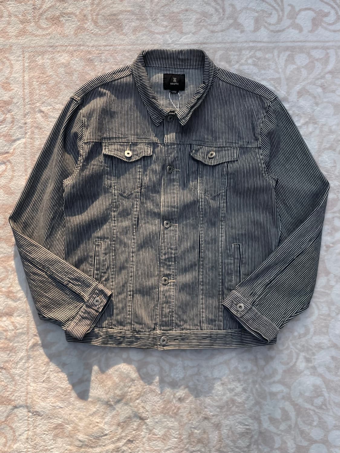 Vastic Hickory Stripe DenimTruckerJacket 상품이미지2