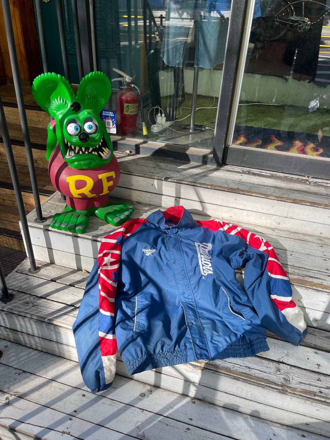 90s 리복 x Nfl 윈드브레이커 L사이즈 상품이미지2