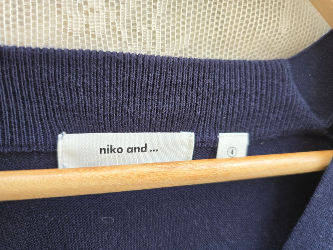 니코앤드 코튼 가디건 상품이미지4