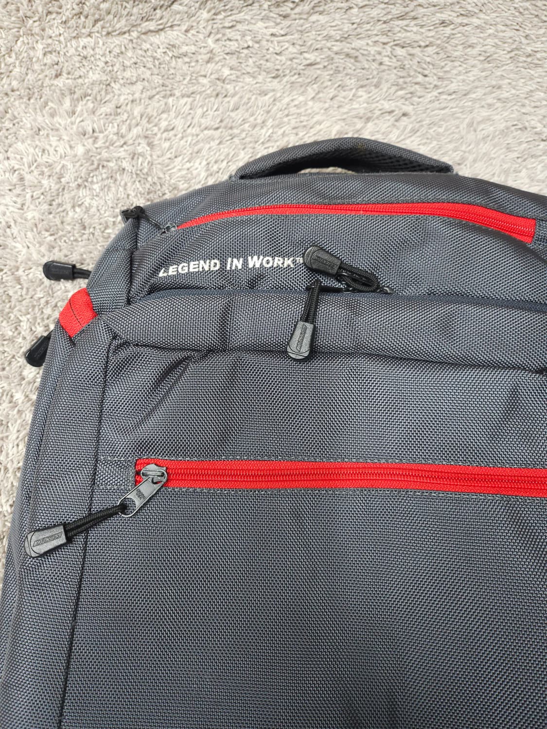 디키즈 그레이 레드 포인트 백팩 상품이미지2