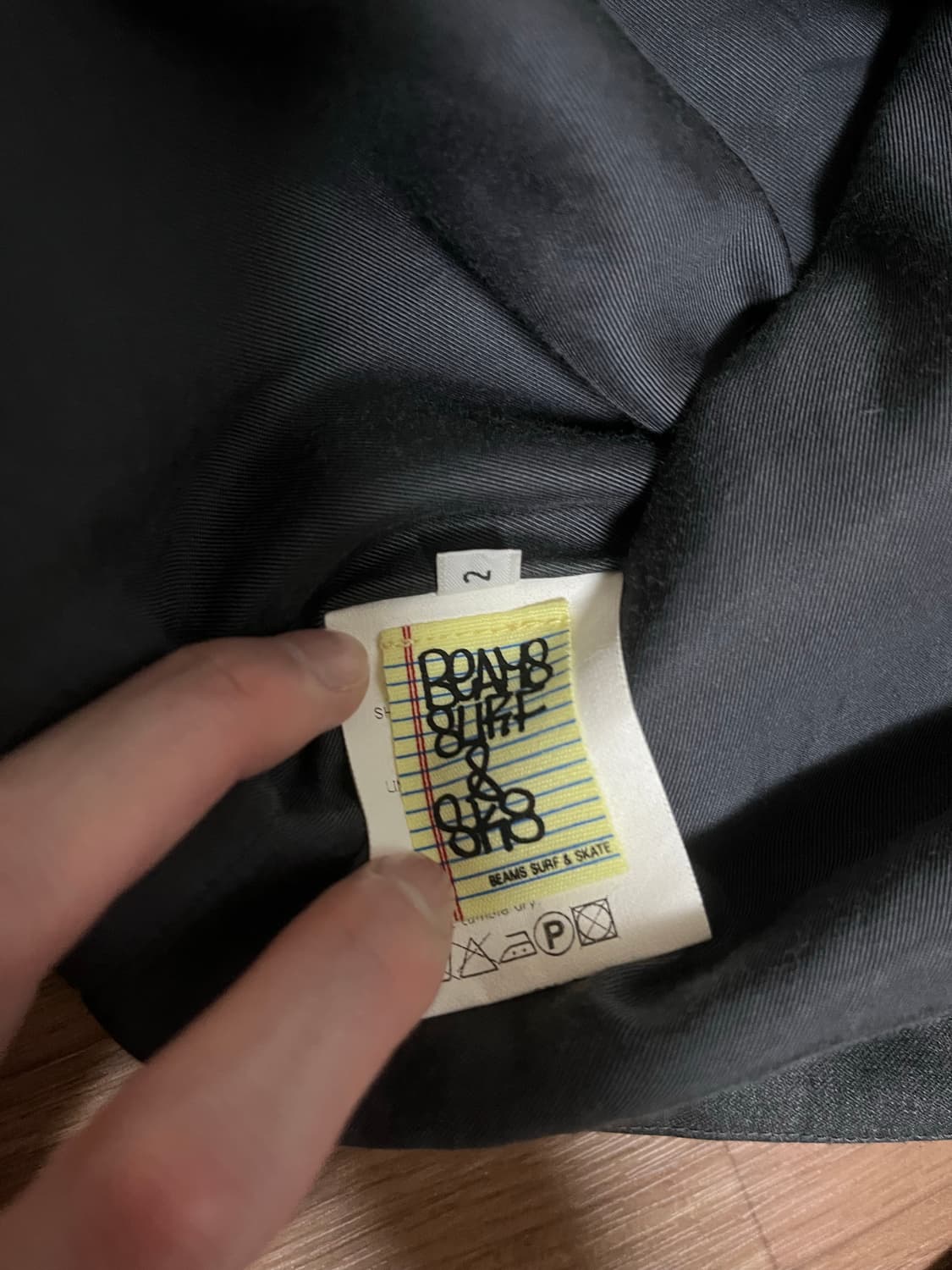 언유즈드 x 빔즈 x SSZ 노카라 스냅 버튼 자켓 상품이미지5