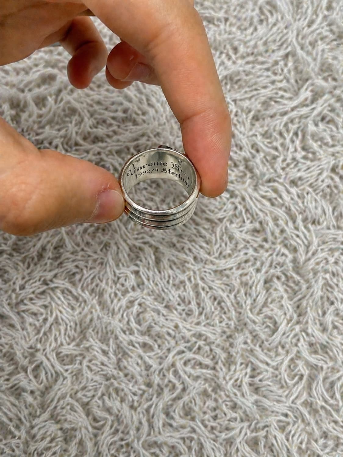 [us 7.5] 크롬하츠 대거링 풀구성 판매합니다 상품이미지5