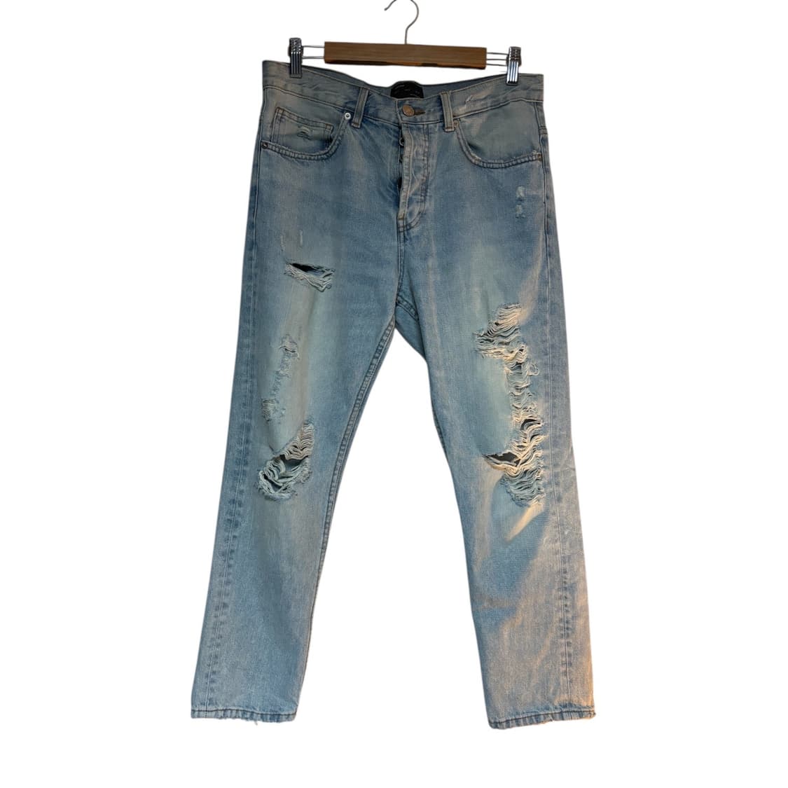 자라 연청 데님팬츠 청바지 상품이미지1