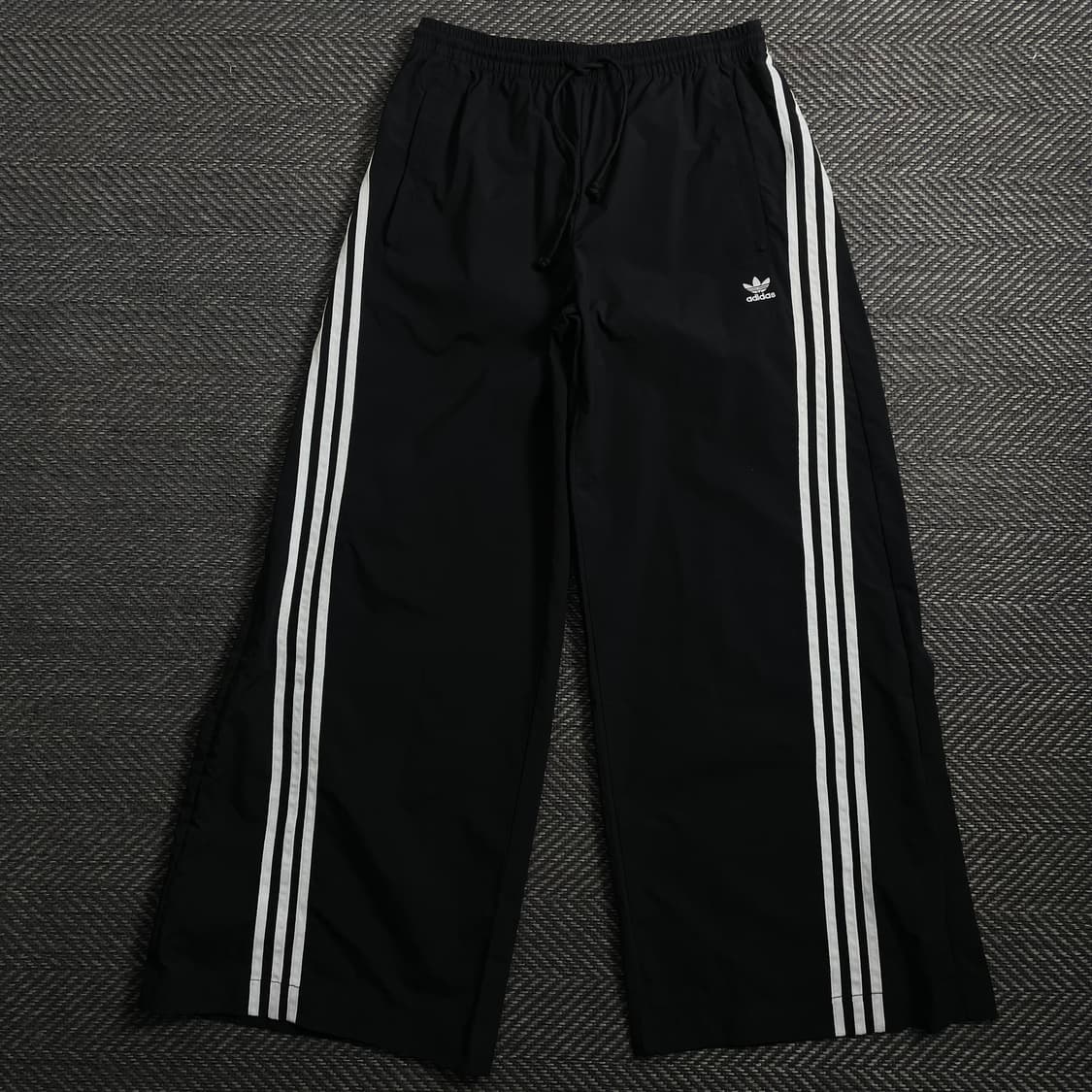 아디다스 신형 와이드 우븐 트랙 팬츠 블랙y 4176 상품이미지2