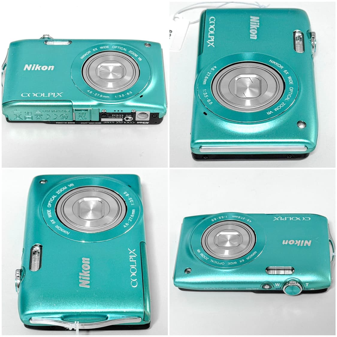 니콘 쿨픽스 S3300 민트 빈티지디카 상품이미지5