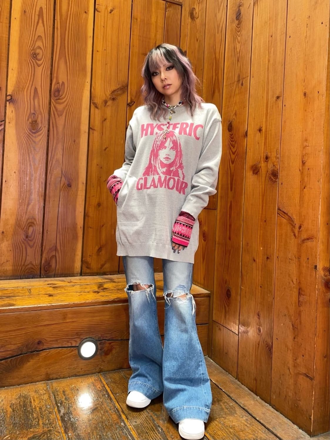 HYSTERIC GLAMOUR Woman Jacquard Onepiece 상품이미지5