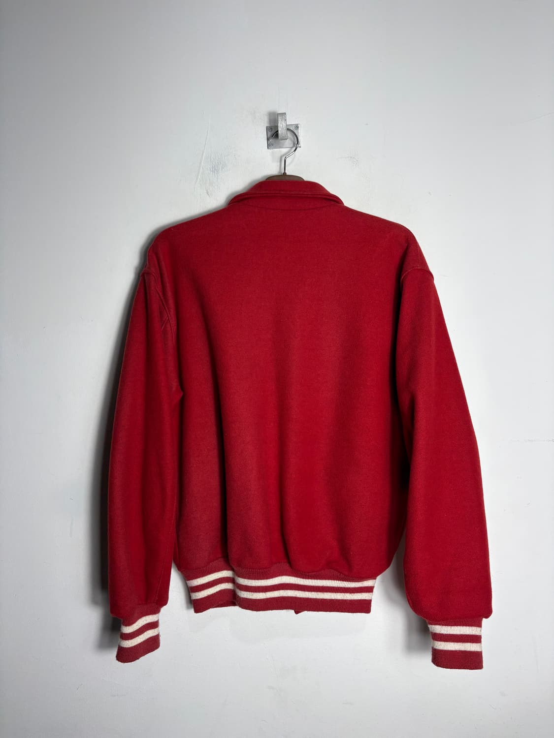 Delong 드롱 해골 패치 바시티 자켓 상품이미지4