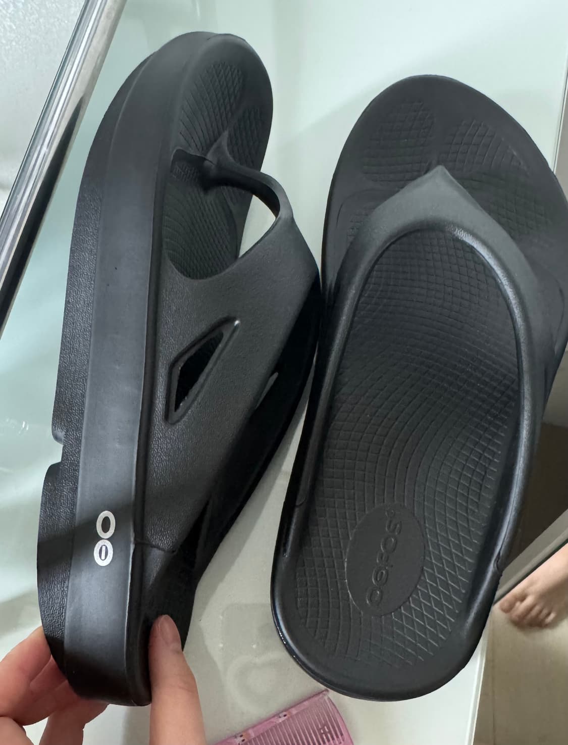 우포스 오리지날 블랙 260 Oofos OOriginal Black 상품이미지4