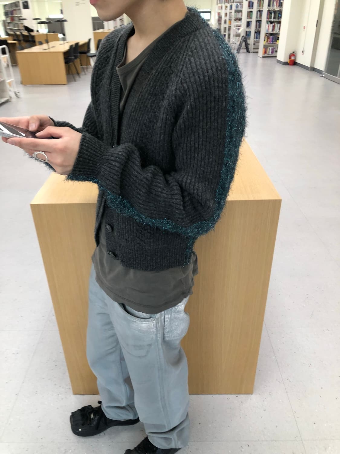 마르지엘라 스팽글 가디건  상품이미지2