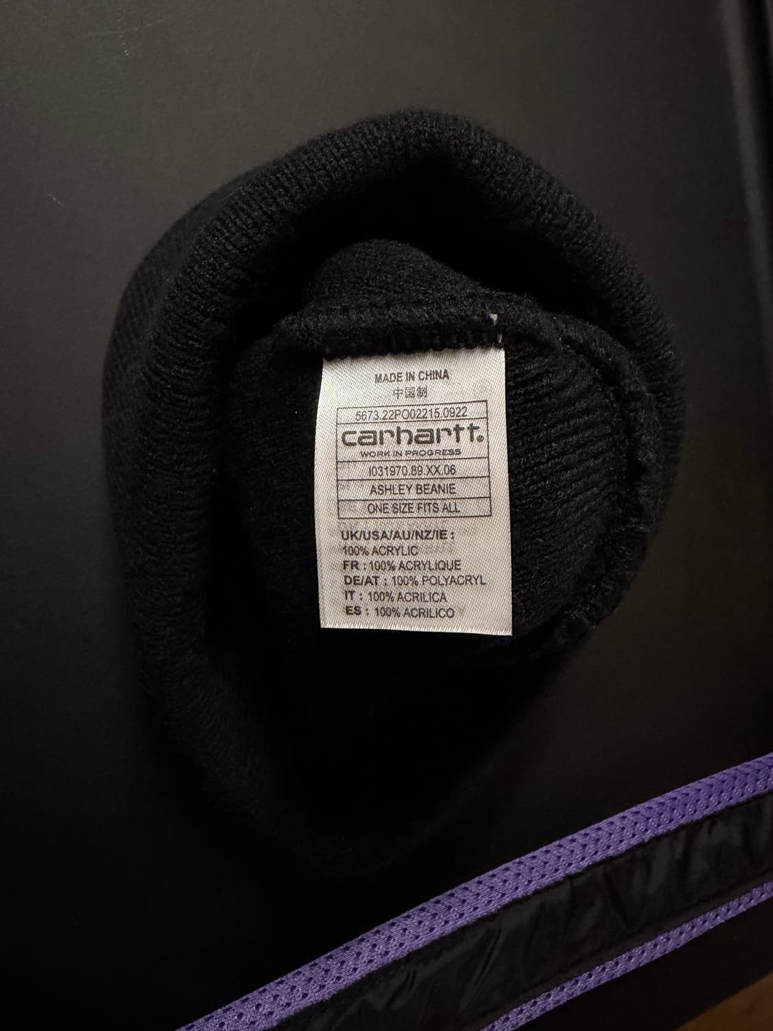 칼하트윕 애슐리비니 블랙 상품이미지3