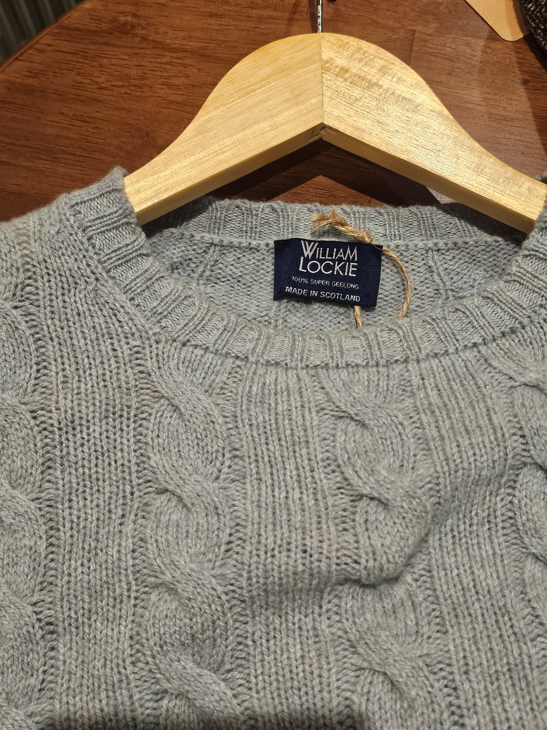 윌리엄로키 케이블니트 44사이즈 상품이미지2