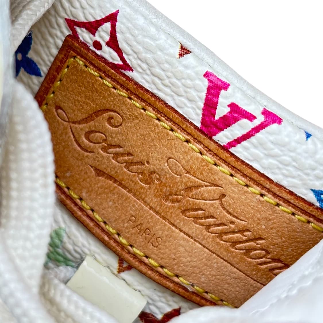 루이비통 36.5 멀티 화이트 스니커즈 상품이미지8