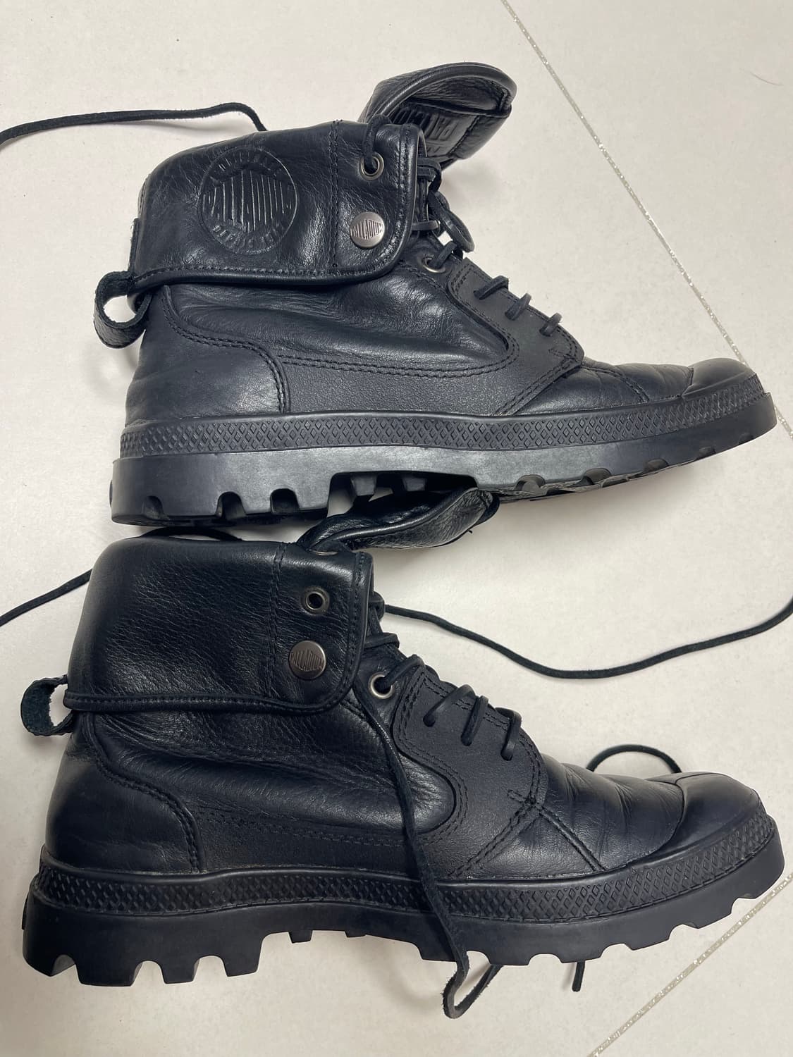 닐 바렛 x 팔라디움 콜라보 NB BAGGY BLACK 가죽 부츠 260 상품이미지8