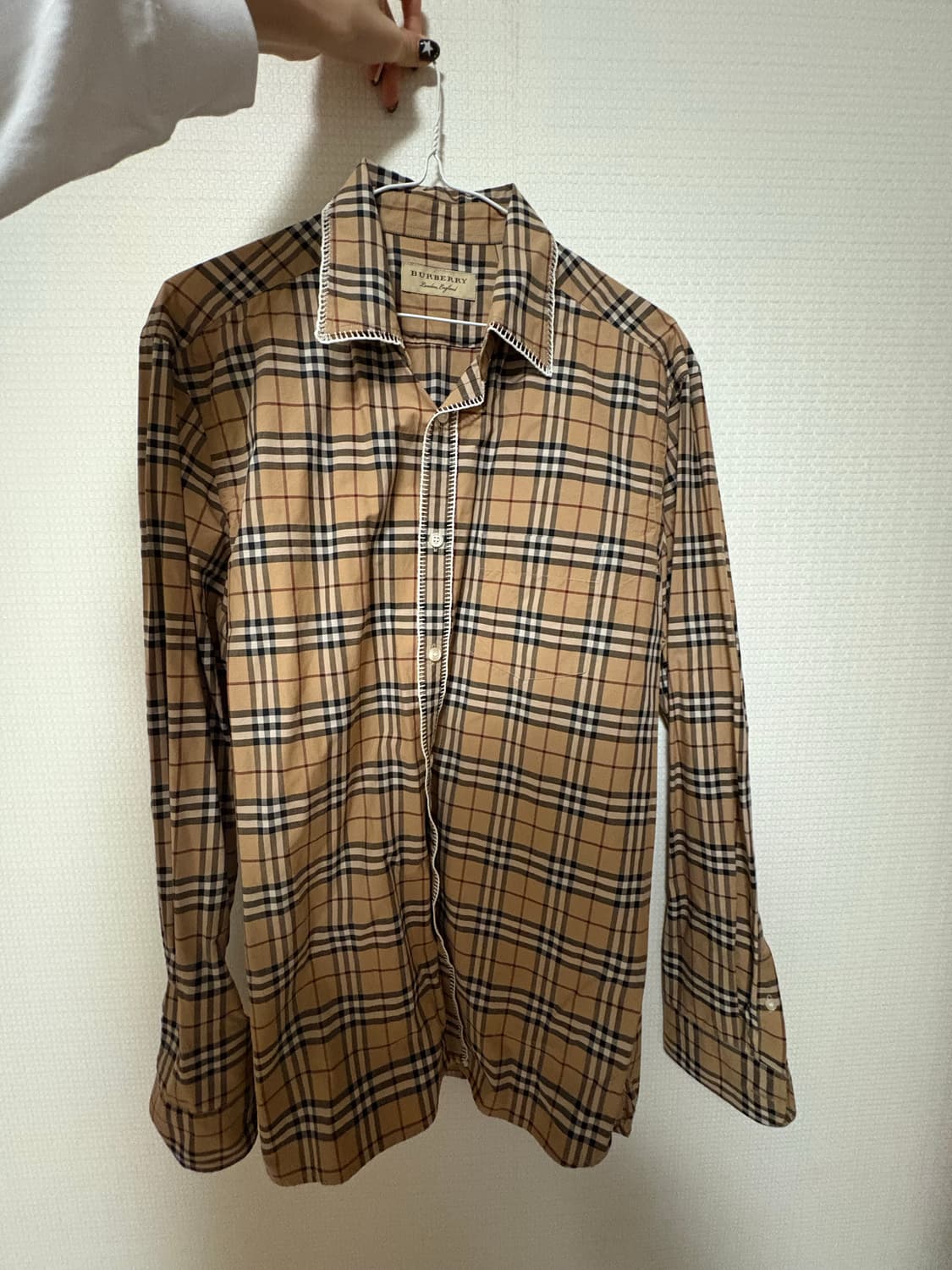 Burberry pattern shirt 상품이미지3