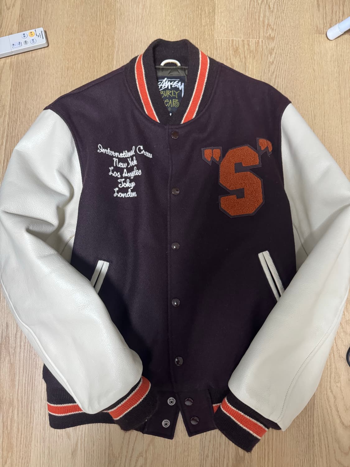 올드스투시 바시티자켓  상품이미지2