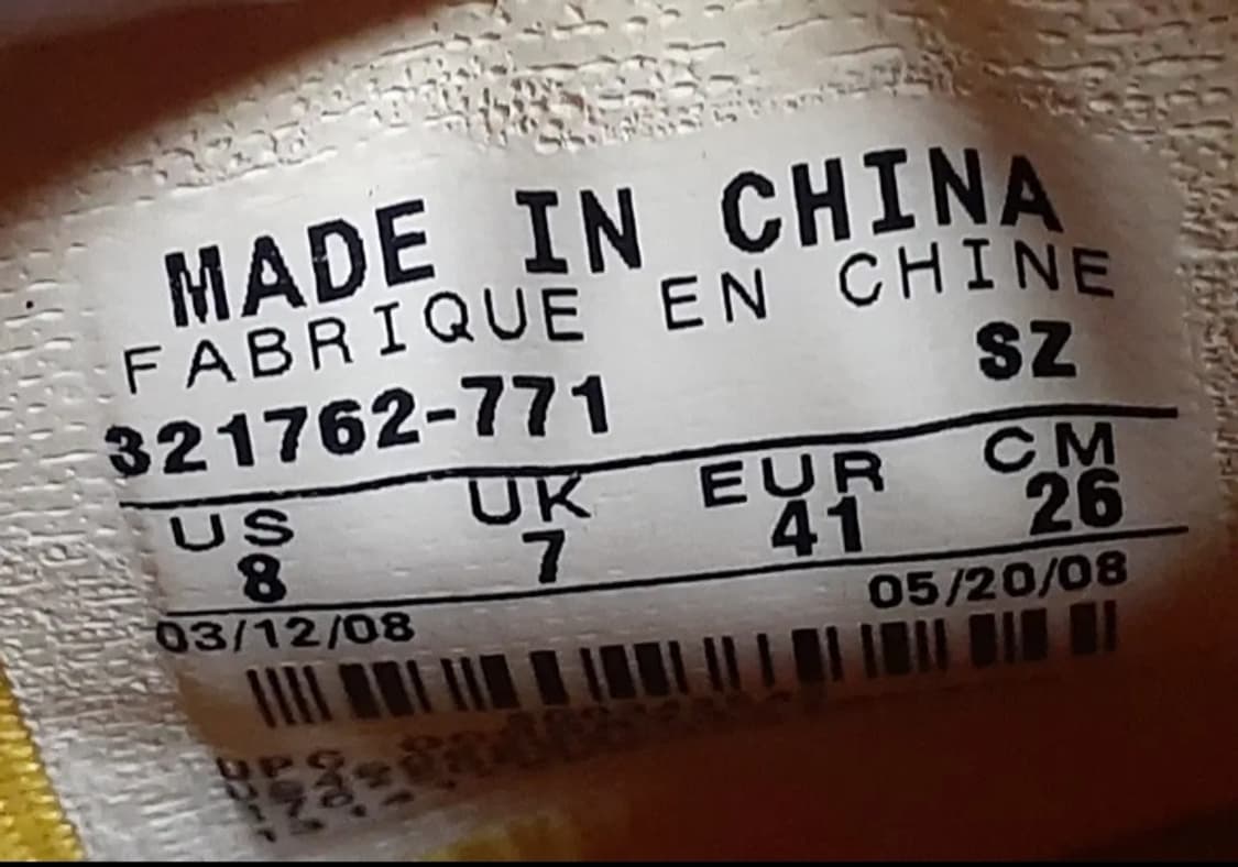 나이키 덩크 하이 슈프림 올림픽 옐로우 260 상품이미지8