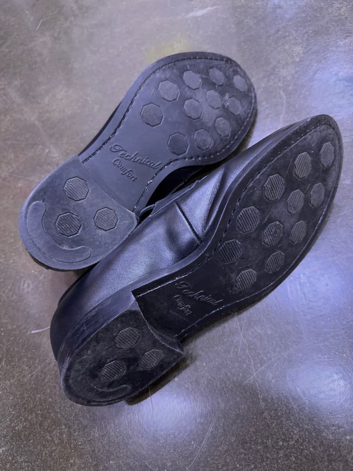 포스트맨 블랙 레더 페니로퍼 255 상품이미지8