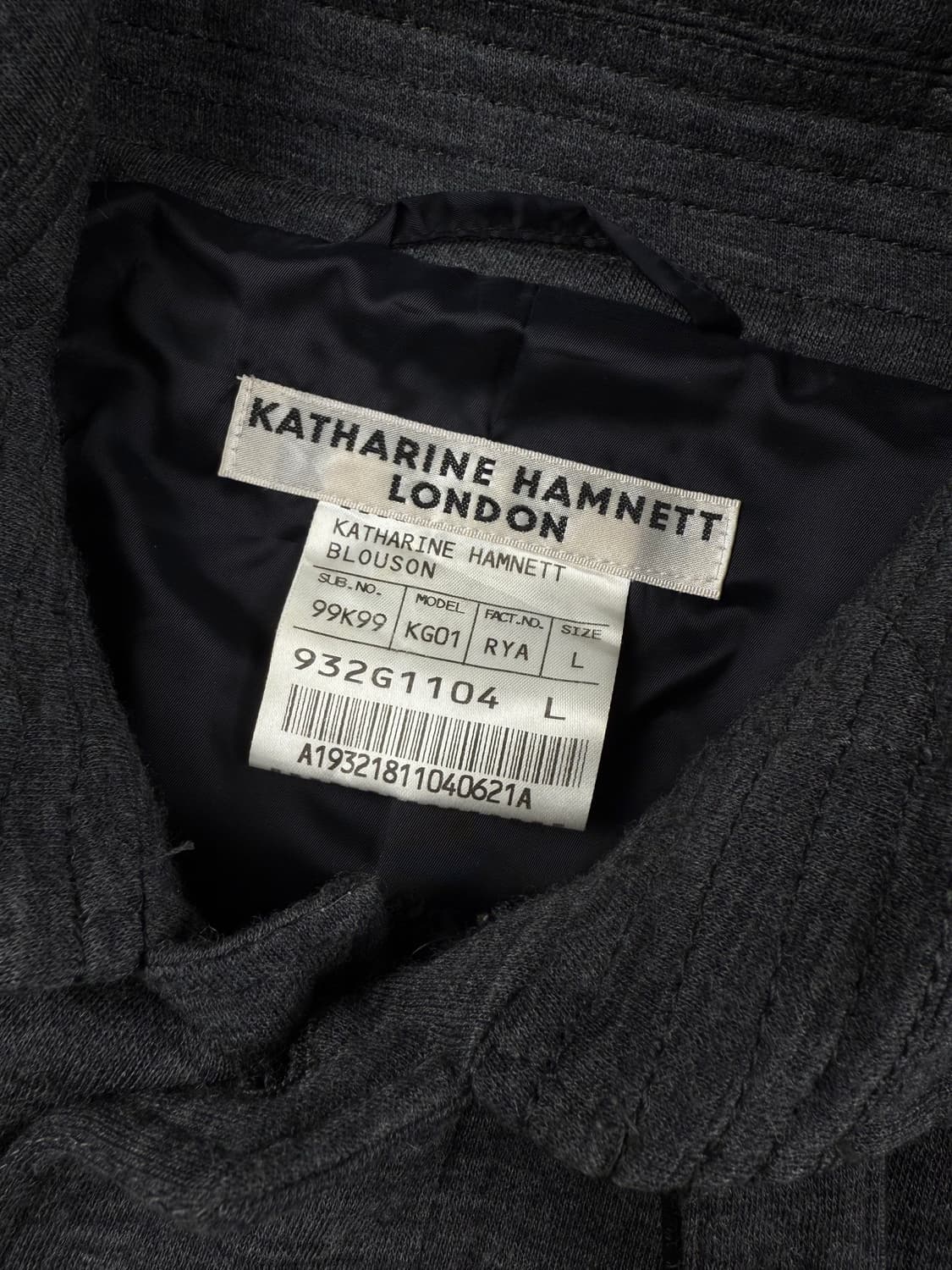 캐서린 햄넷 울 하프 코트 상품이미지6