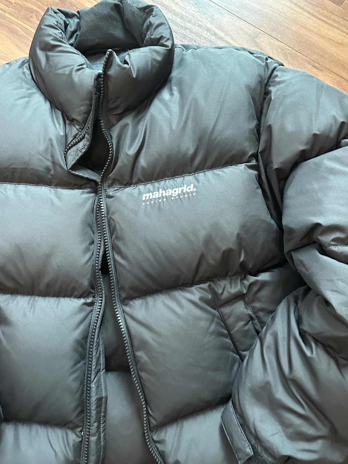 Mahagrid 덕다운 패딩 블랙 S 상품이미지4