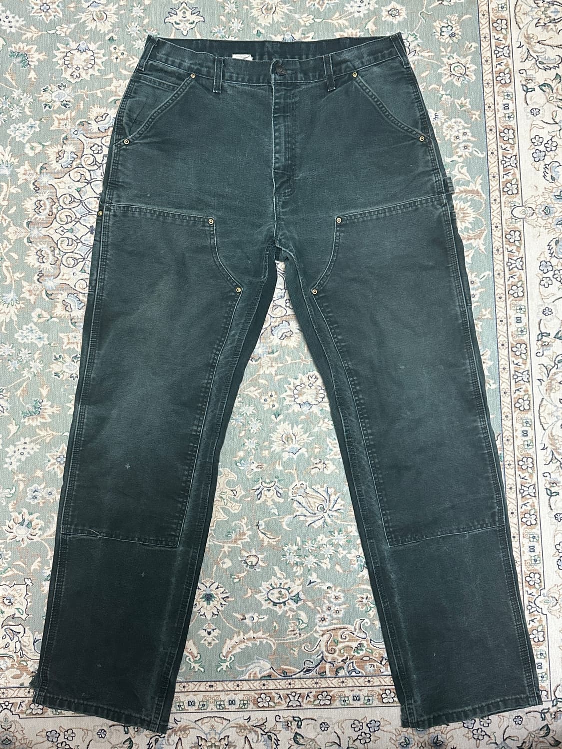 (32)Carhartt 더블니 B01 BLK 상품이미지1