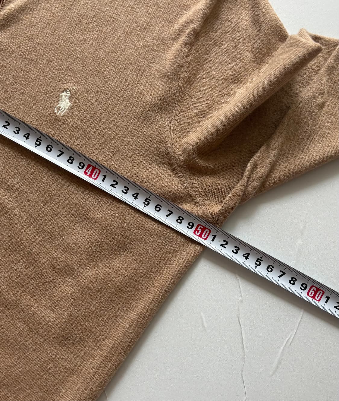 Polo 폴로랄프로렌 QR 베이지 가디건 상품이미지8