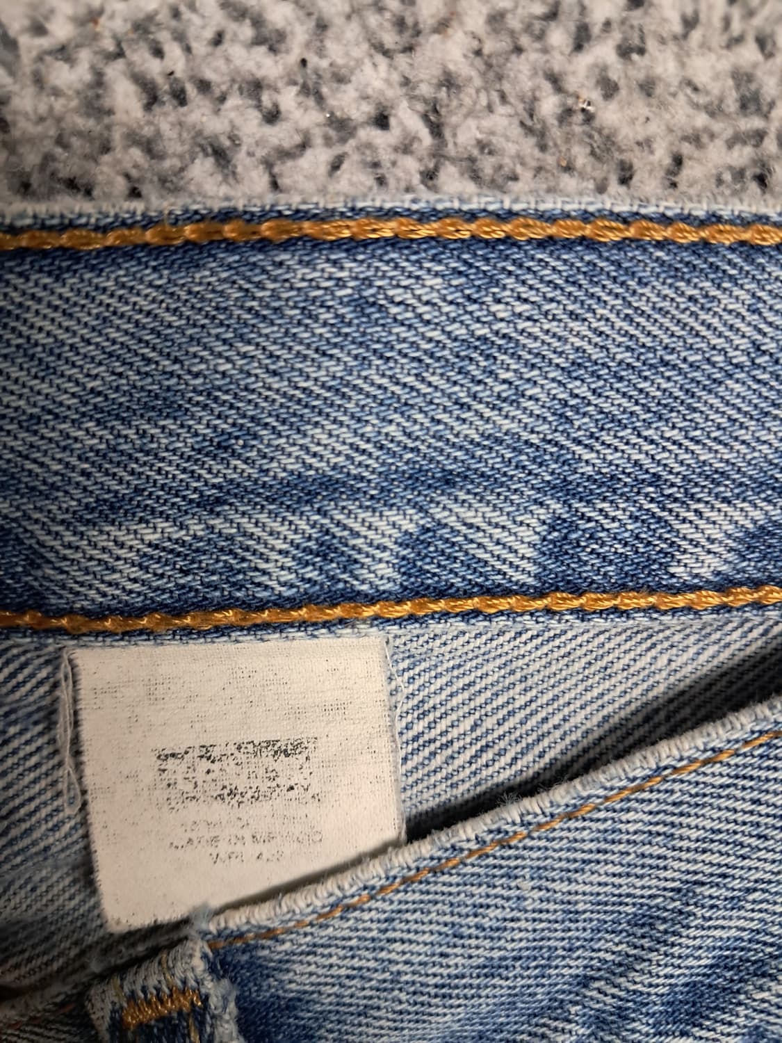 리바이스90s 501연청 상품이미지4