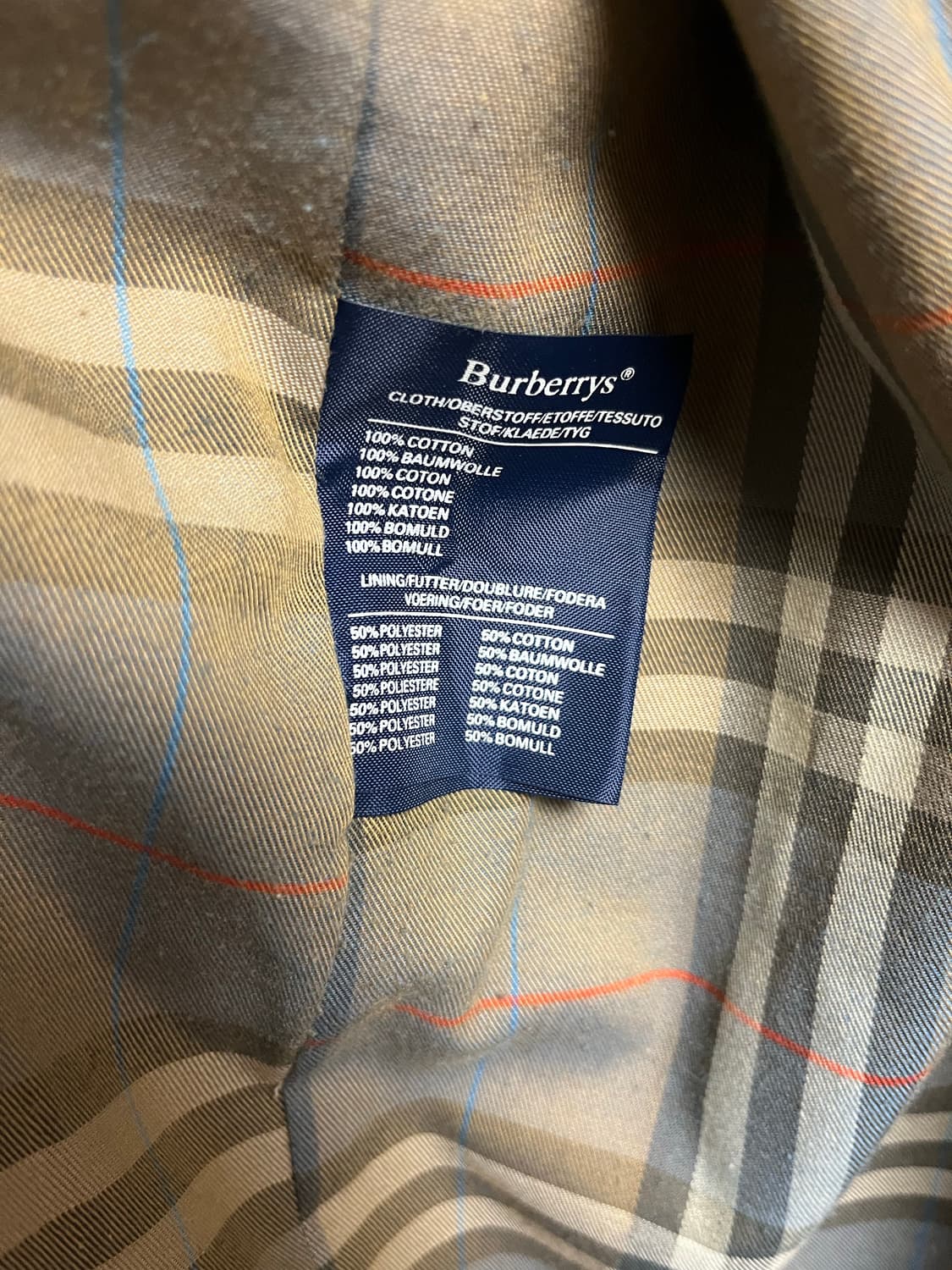 버버리 카키 트렌치코트 상품이미지4