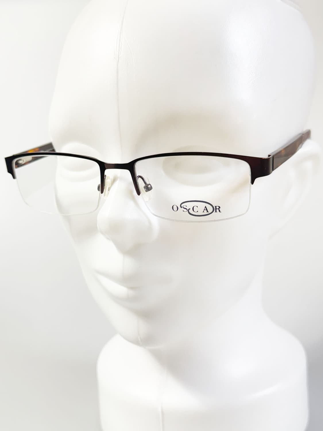 OSCAR De La Renta 반무테 스퀘어 메탈 빈티지 안경 상품이미지8