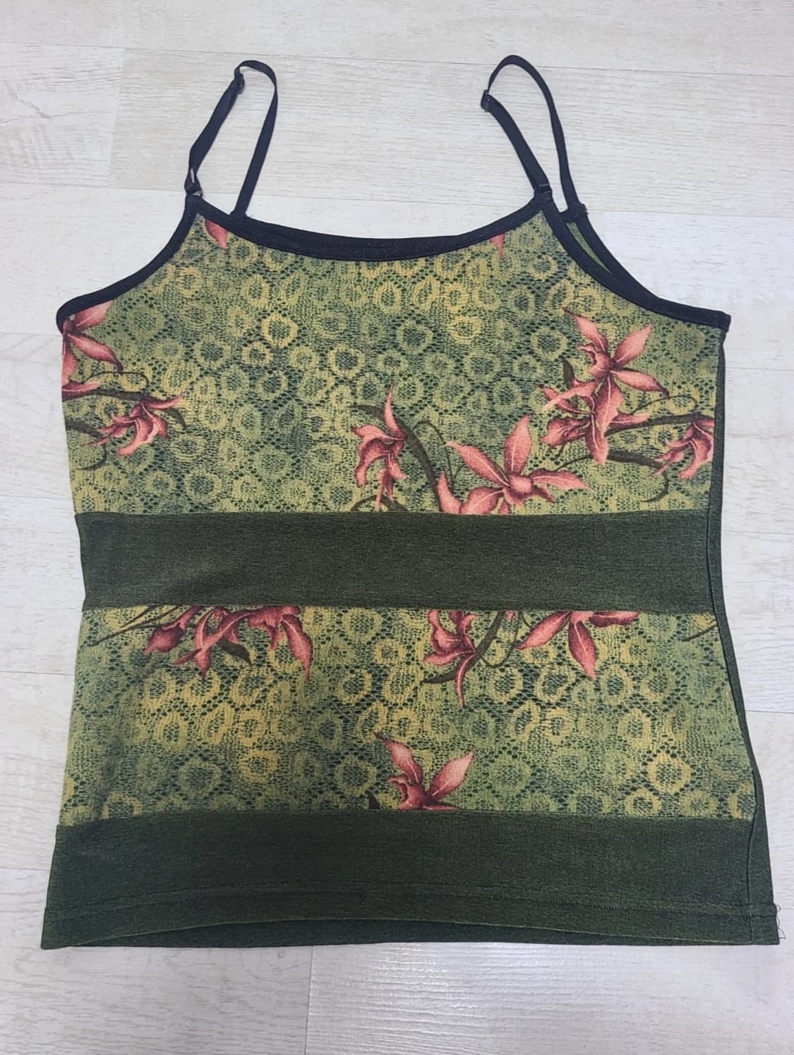 녹색 여름 나시 상품이미지1