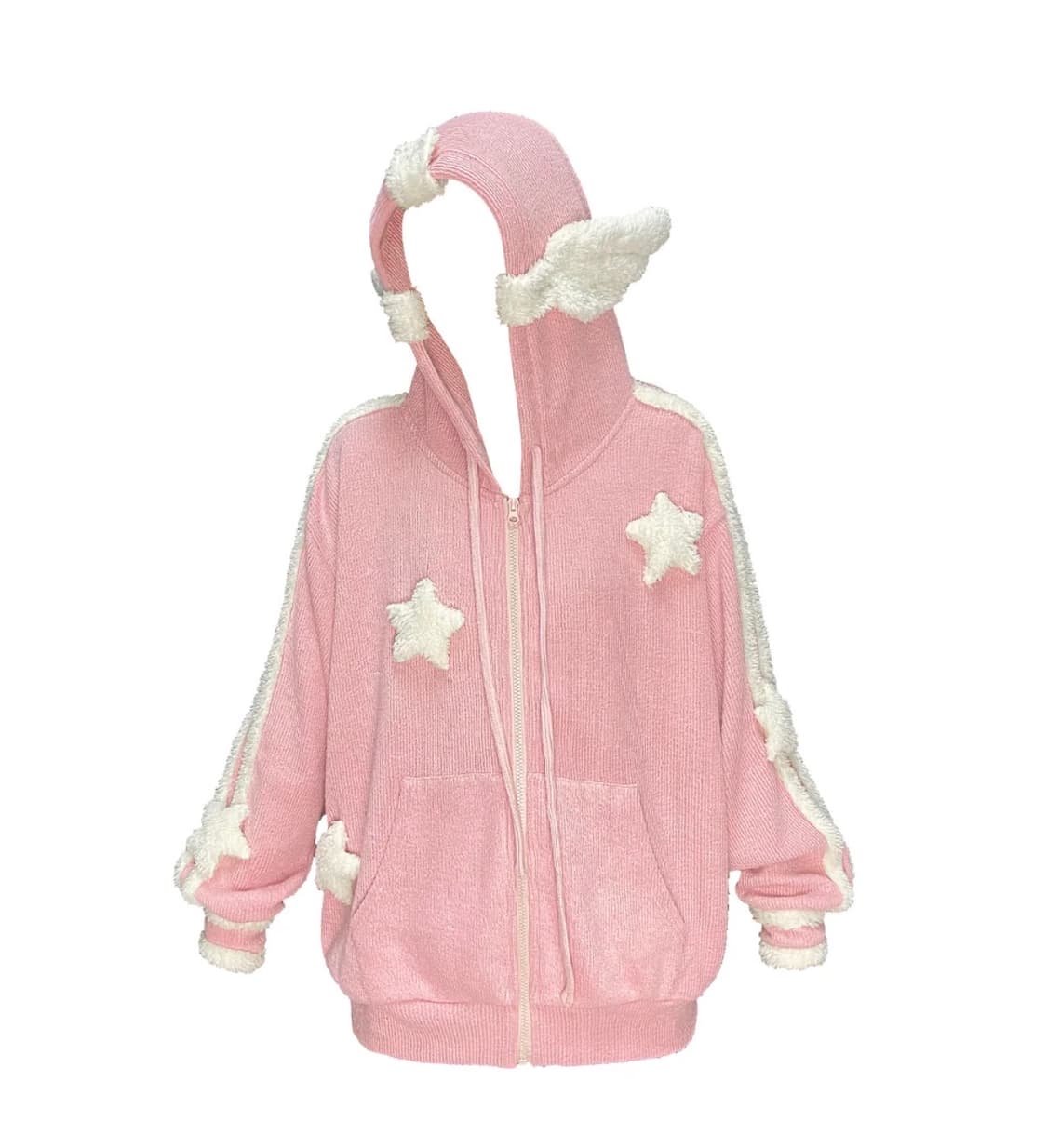 씨피어스 CFIERCE 핑크 엔젤 후디 상품이미지2